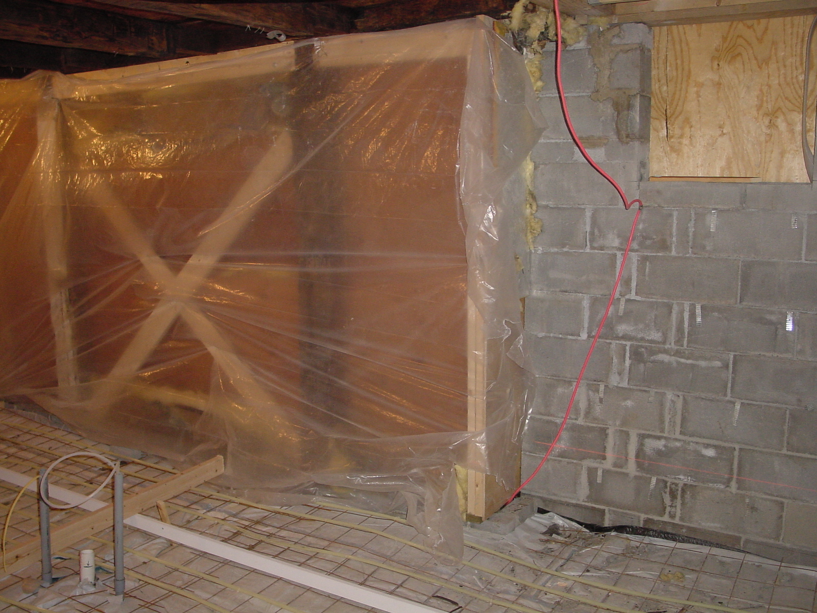 That was supposed to keep the cold out