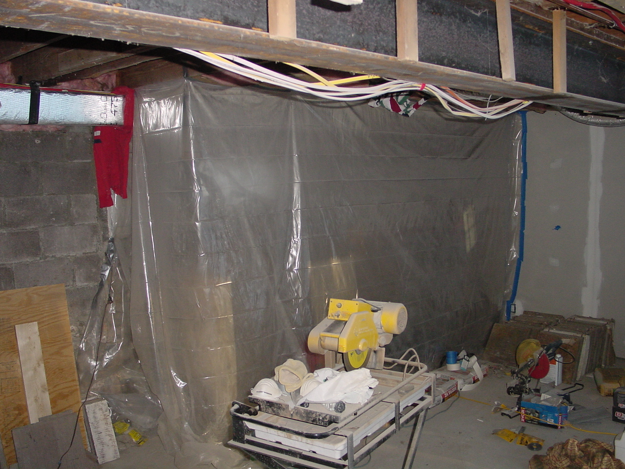 Re-grouting stone work