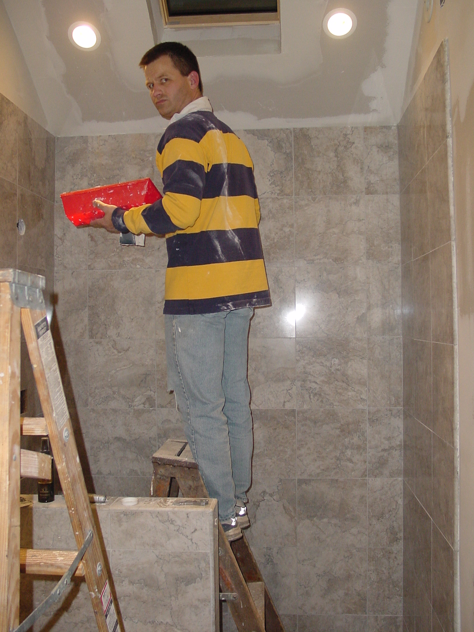 Sheetrock spackliing