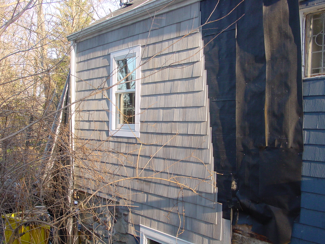 Shingling guest room